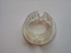 Part- NM080 Clear Plastic Plug Fits 3/4" Hole