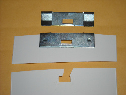 Part NV014-  Silver Vertical Repair Clip